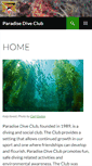 Mobile Screenshot of paradisediveclub.org